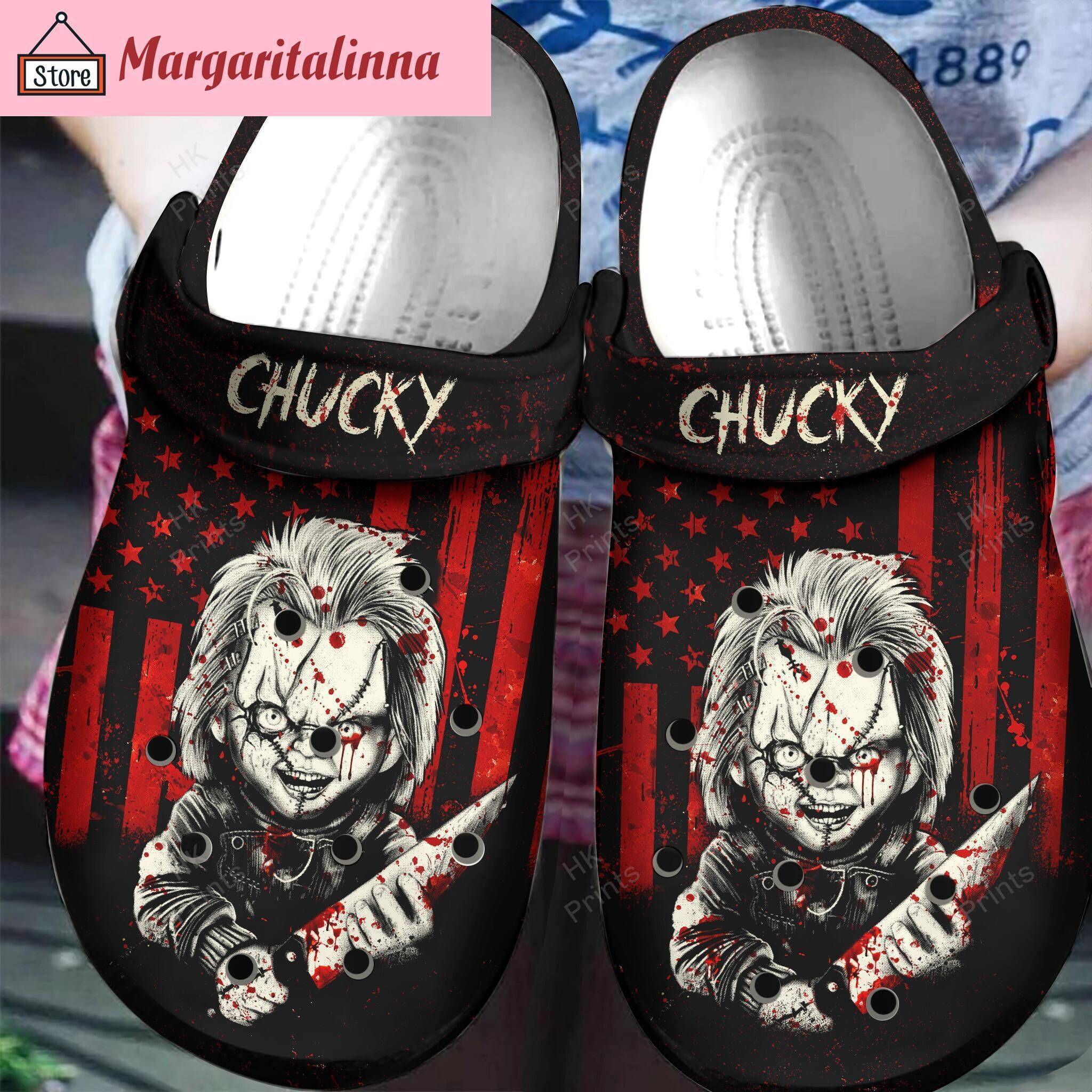 Chucky Halloween Sandals Bride of Chucky Horror Movie Men Footwear