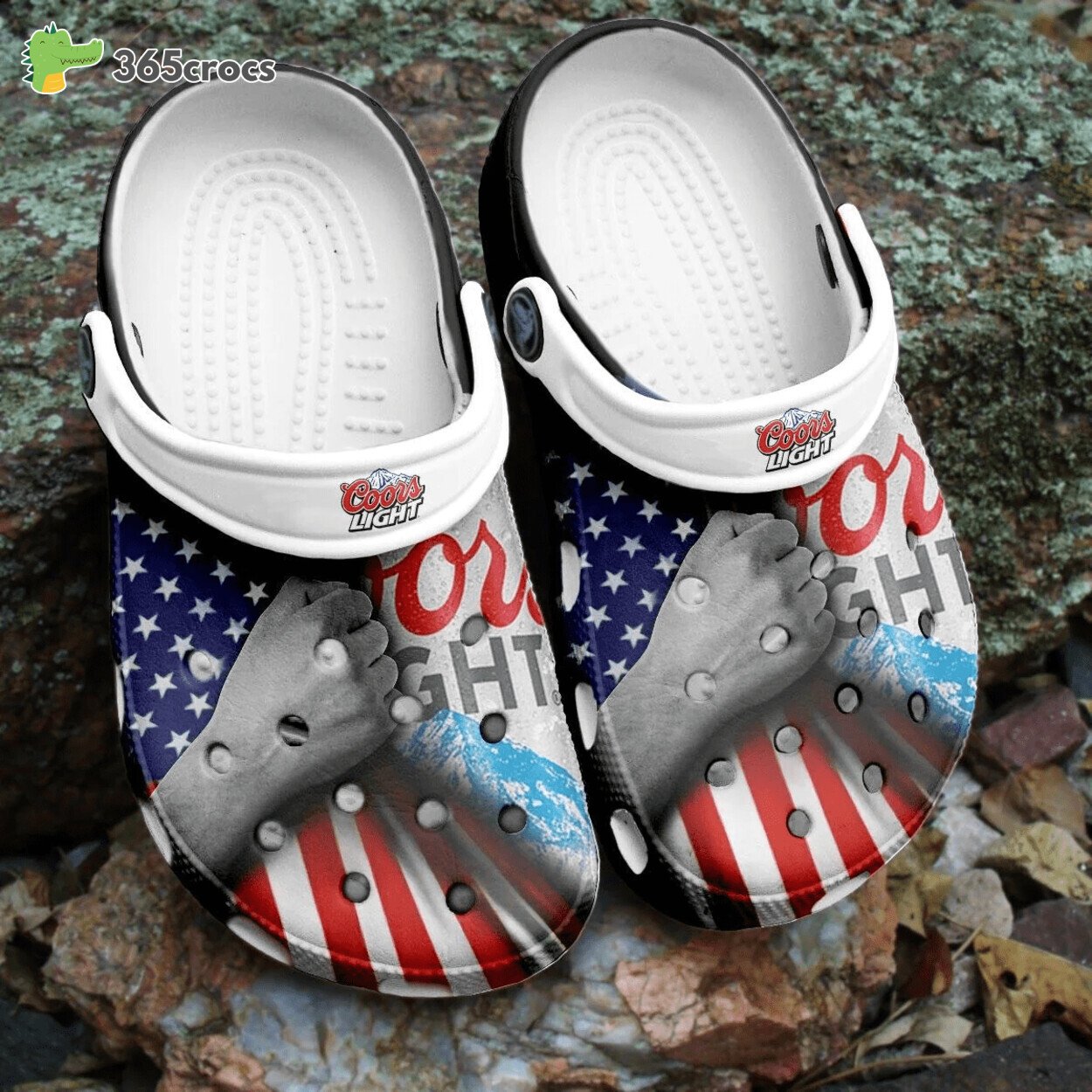 Coors Light Beer Adults Crocs Shoes Comfortable Clogs 365crocs