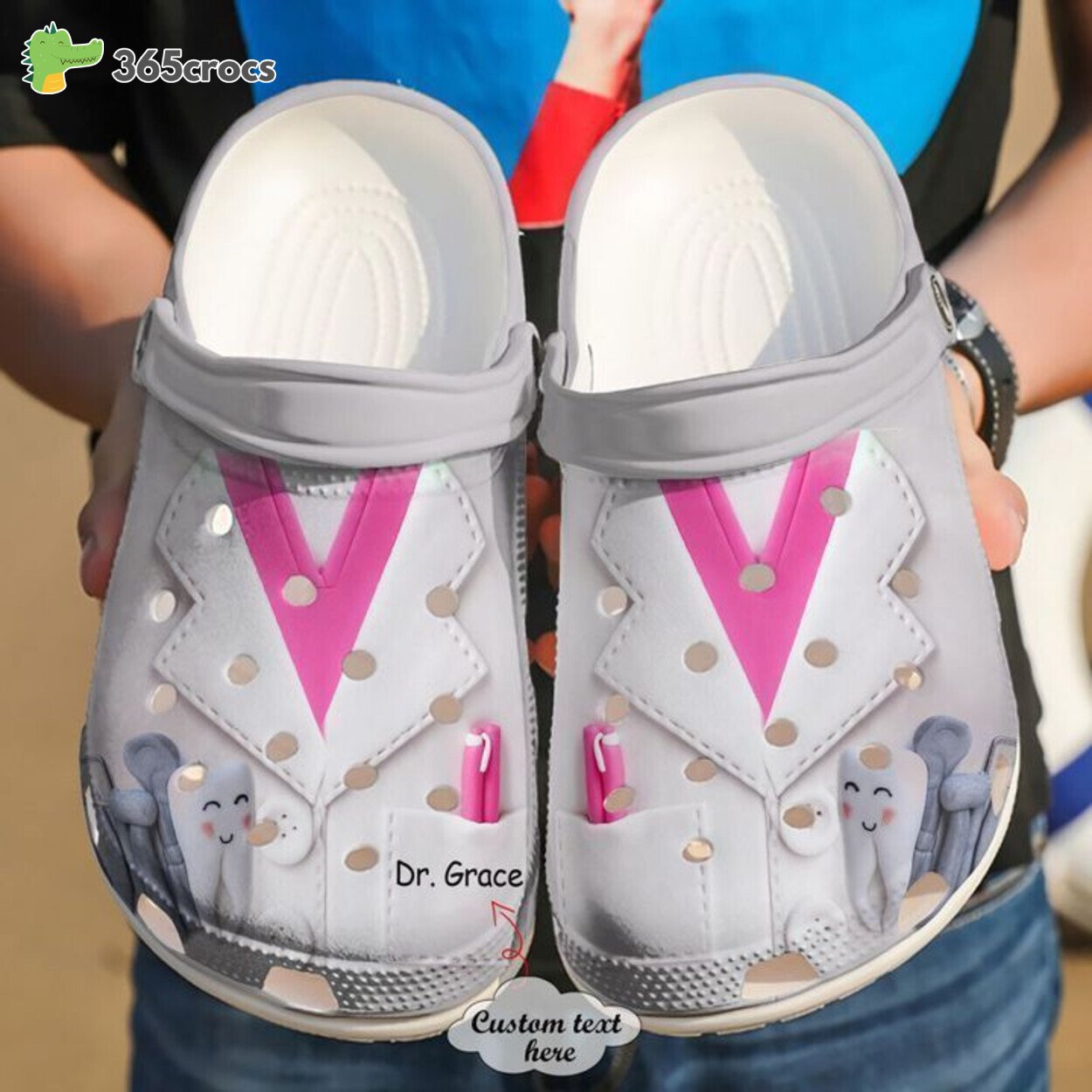 Dentist Personalized I Am A Rubber clog Shoes Comfy Footwear 365crocs