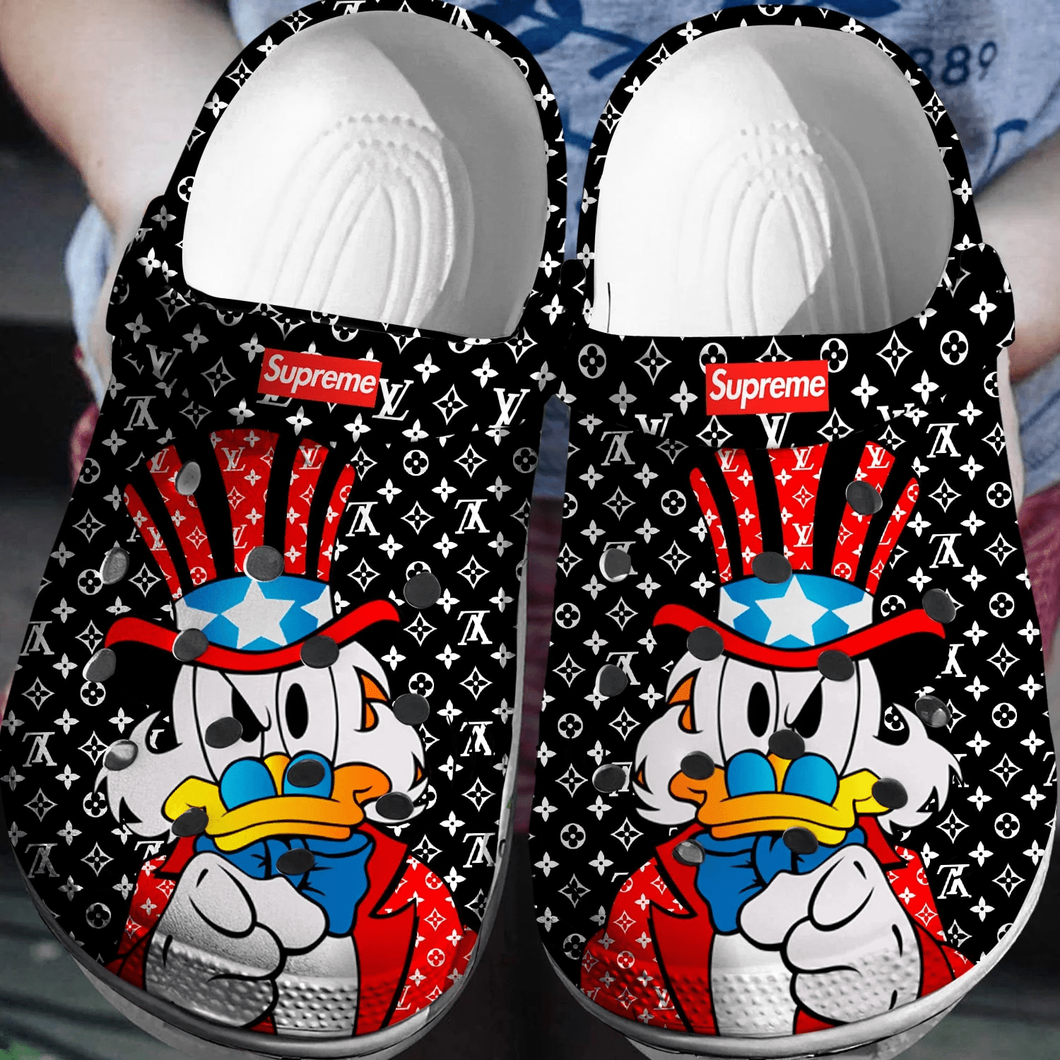 Donald Duck Crocs 3D Clog Shoes 365crocs