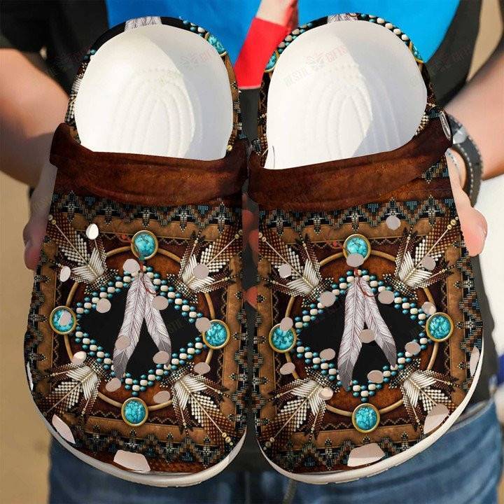 Native American Pride Crocs Classic Clogs Shoes 365crocs