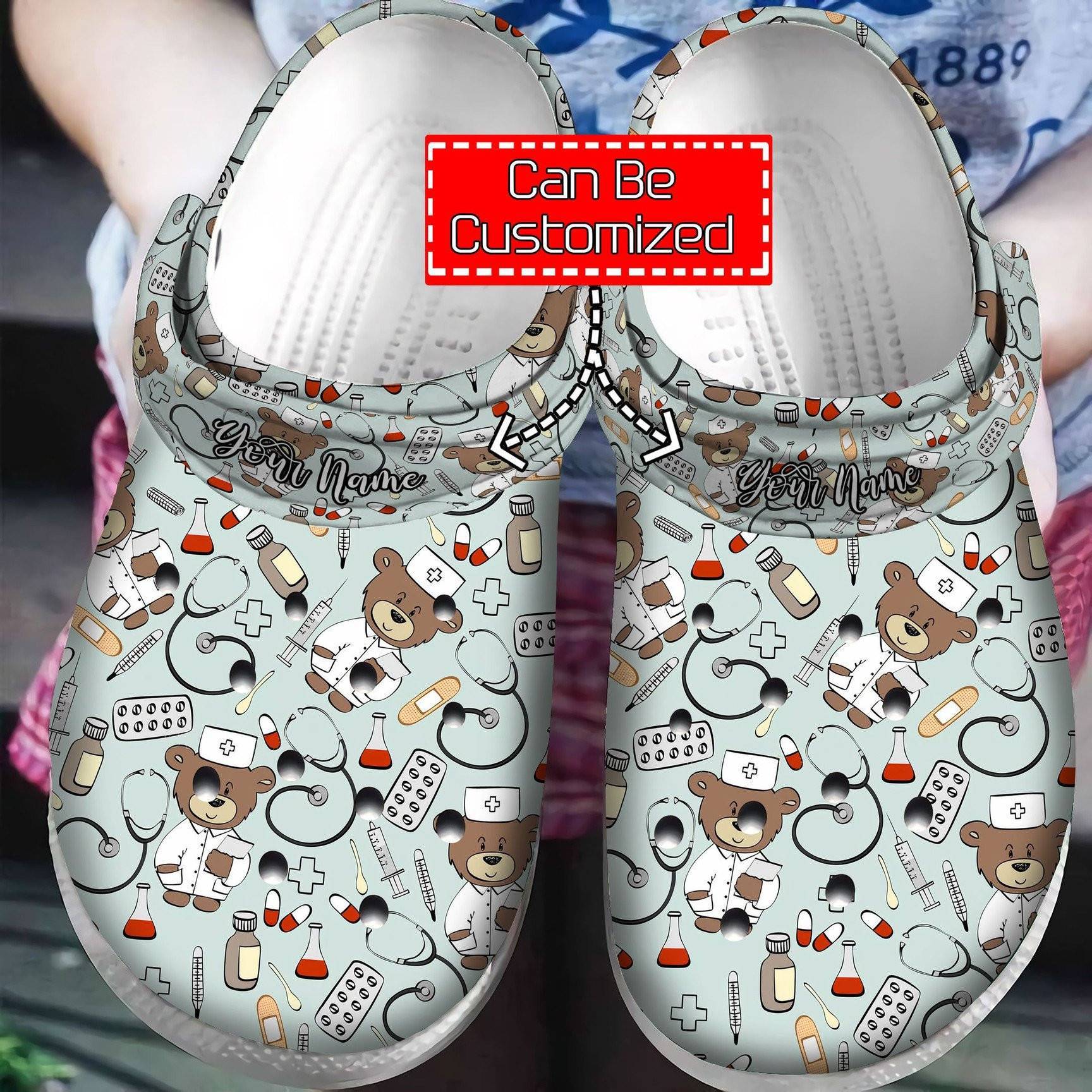 Nurse Nursing Life clog Crocs Shoes Nurse 365crocs
