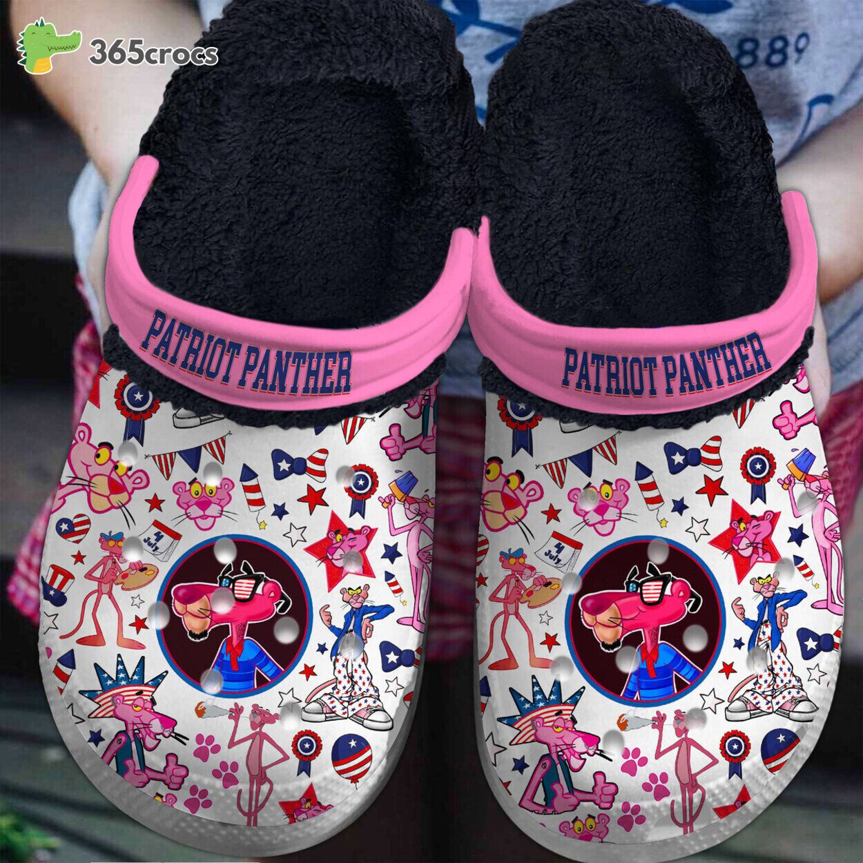 Pink Crocs With Fur 365crocs