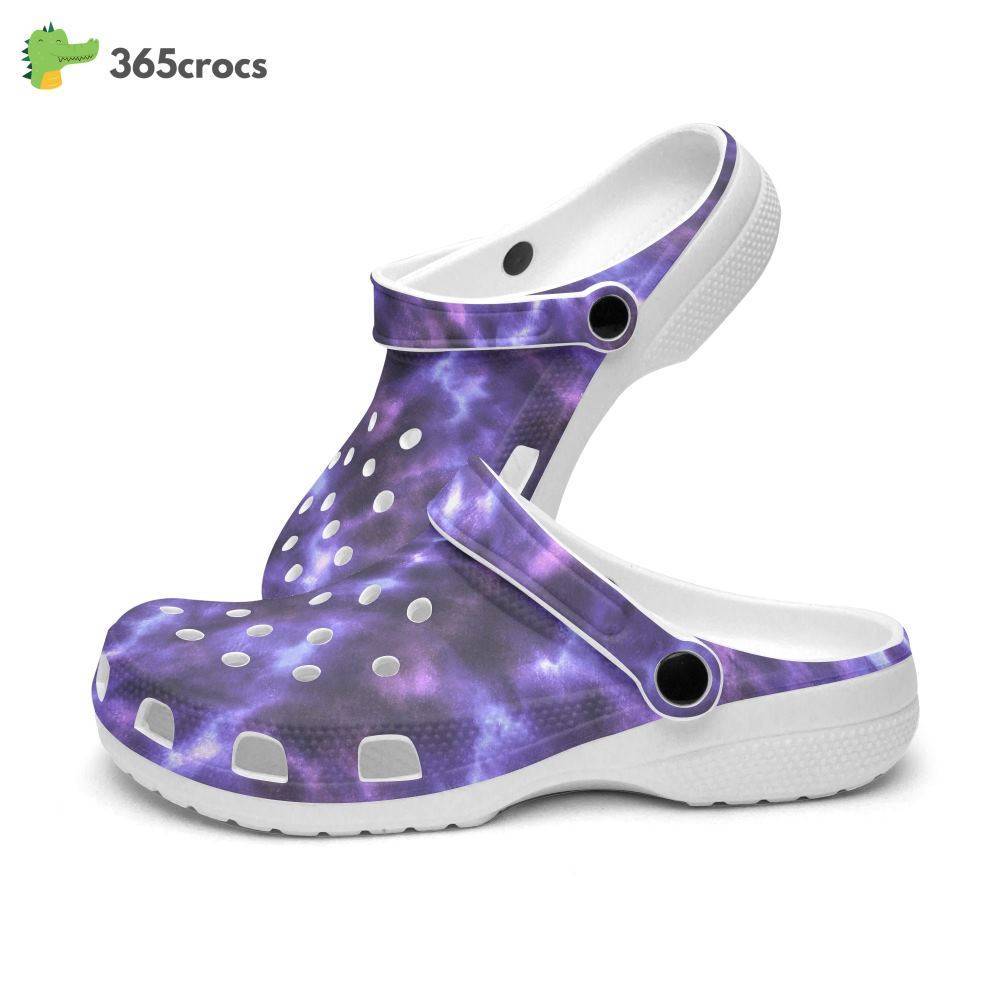 how to style tie dye crocs