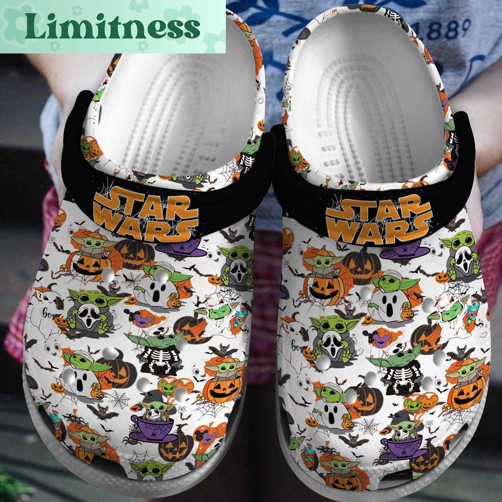 Star Wars Baby Yoda Women Clogs Unique Inspired Halloween Sandals