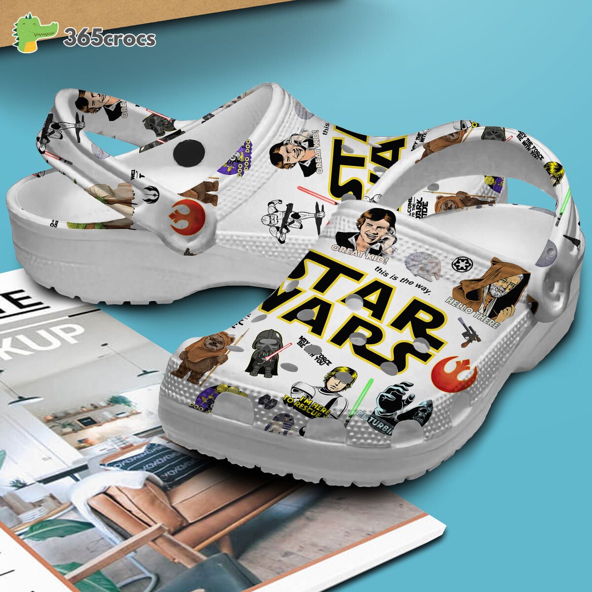 Star Wars Epic Film Comfortable Crocs Clogs Footwear Series Collection ...