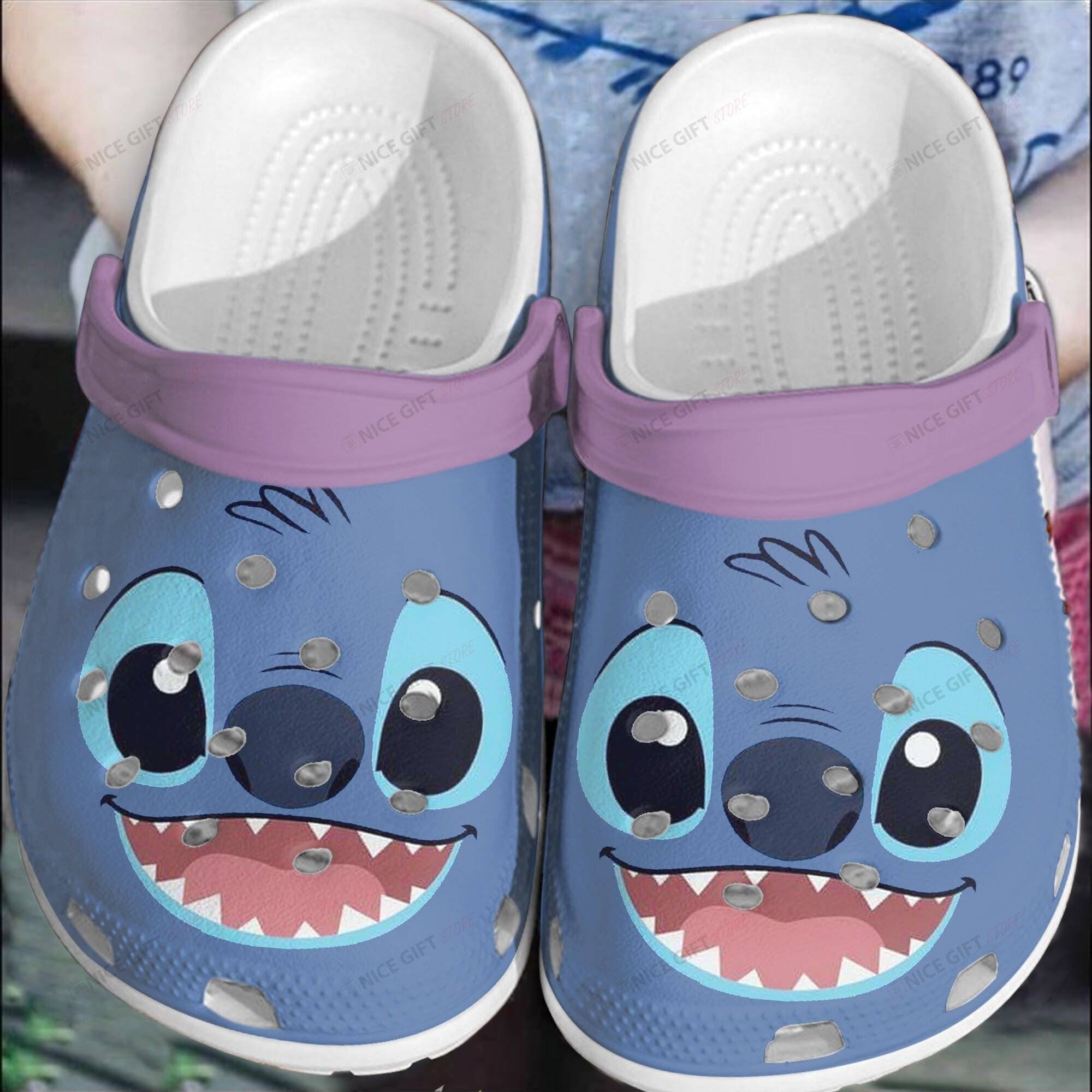 Stitch Superior Comfort Crocs Shoes Exclusive Footwear Design Trend