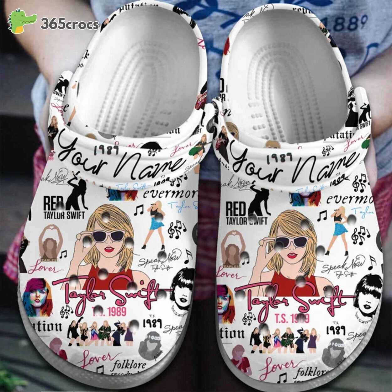 Taylor Swift Crocs Ultimate Comfortable Clog Footwear Exclusive Design